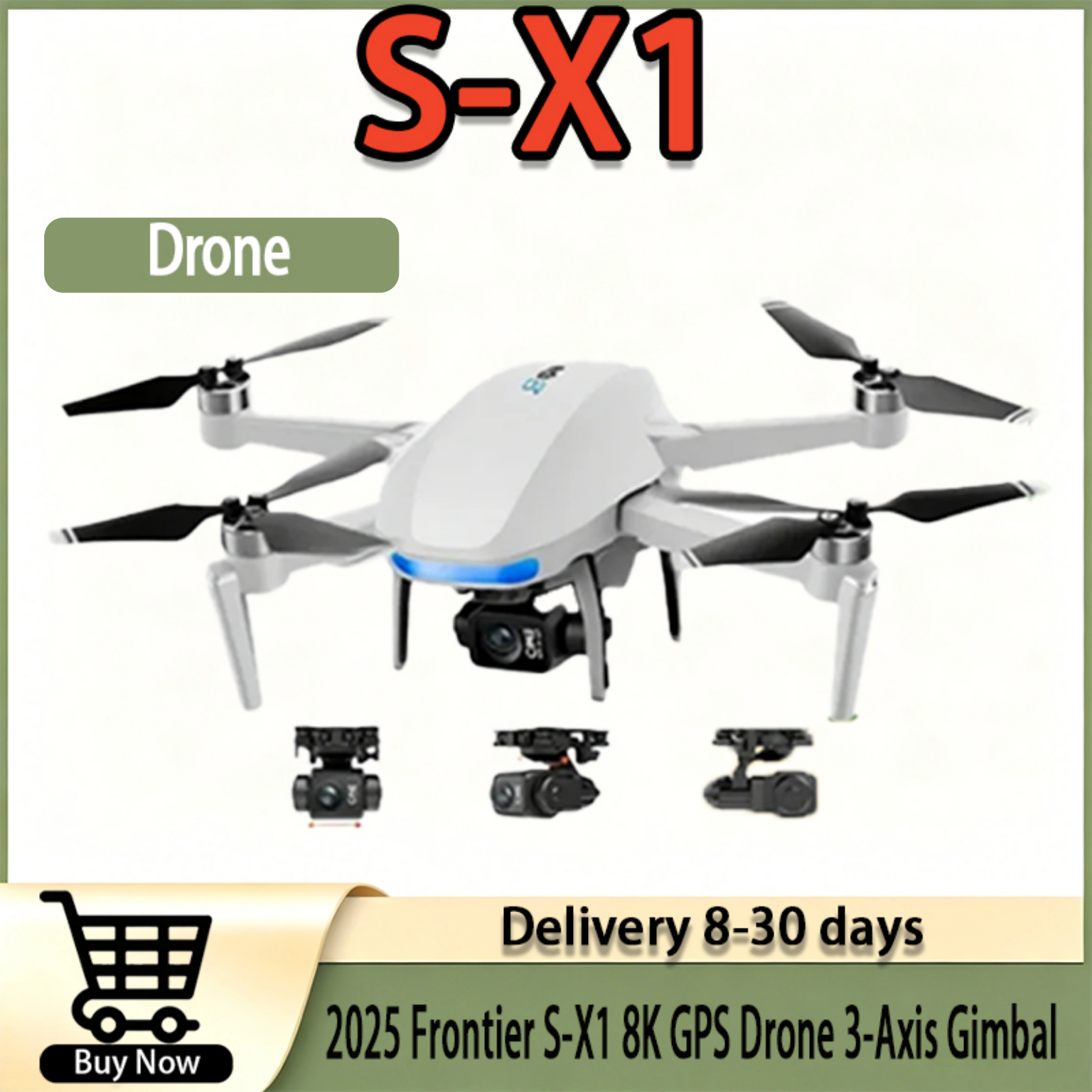 Drone Kit Parts Included - Komple Yeniden Yapım Parça Seti |