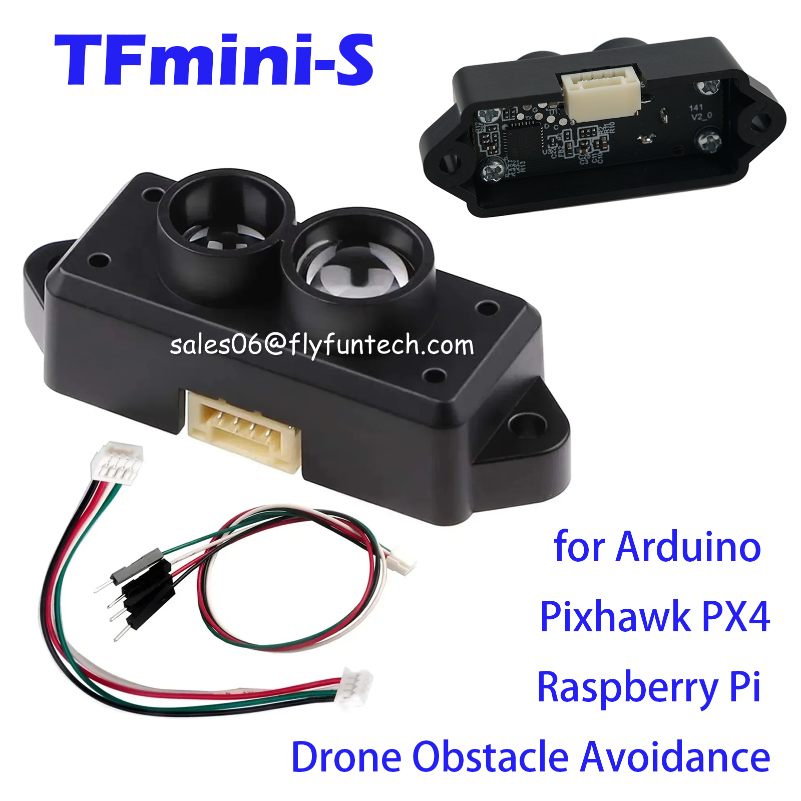Drone Kit Hexacopter - TFmini-S Benewake Mikro LiDAR Uzaklık Ölçer