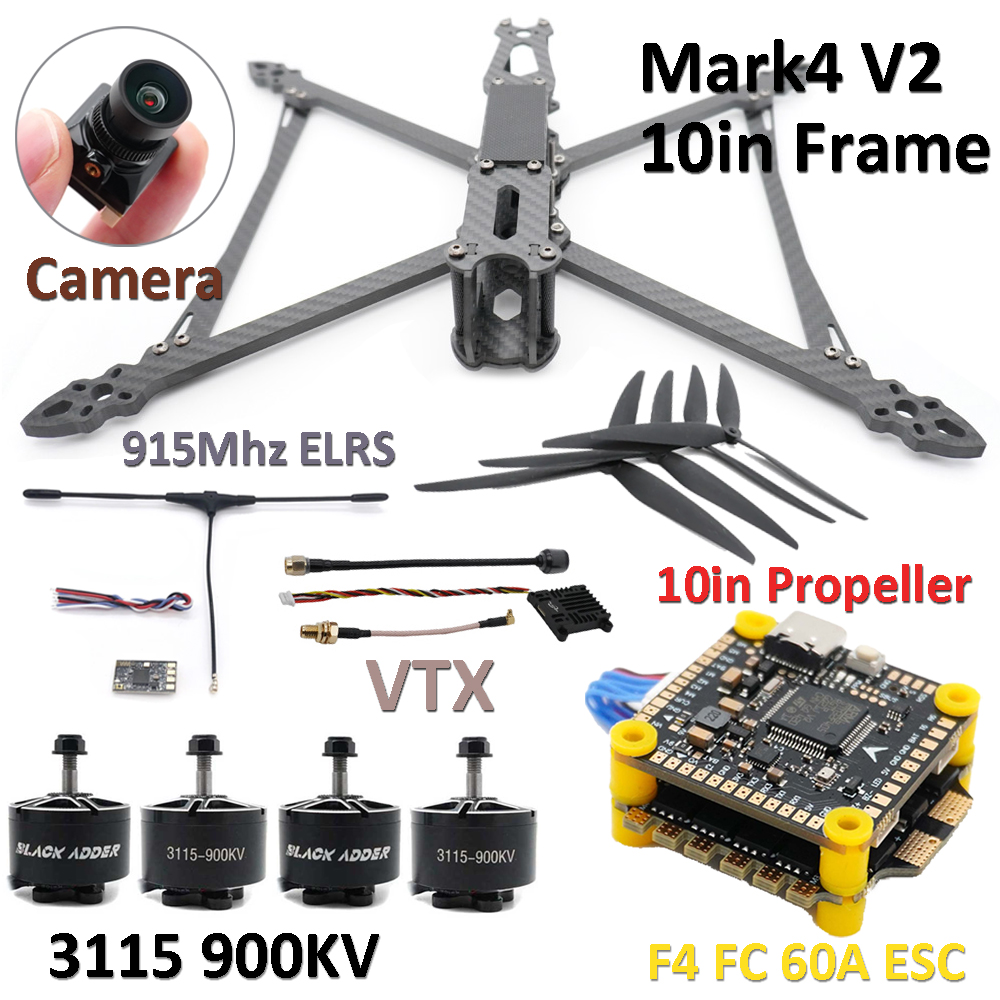 Drone Kit Octocopter - Mark4 V2 10 inç Gövde Kombinasyon