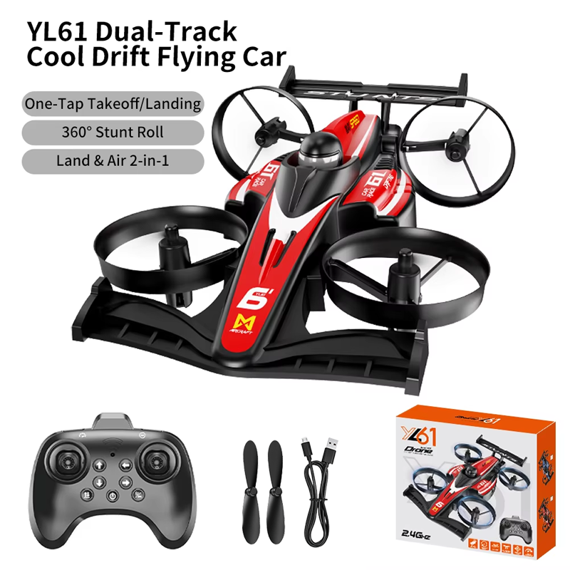 Drone Kit Tricopter - 2026 Yükseltme YL61 Çift Kullanımlı RC
