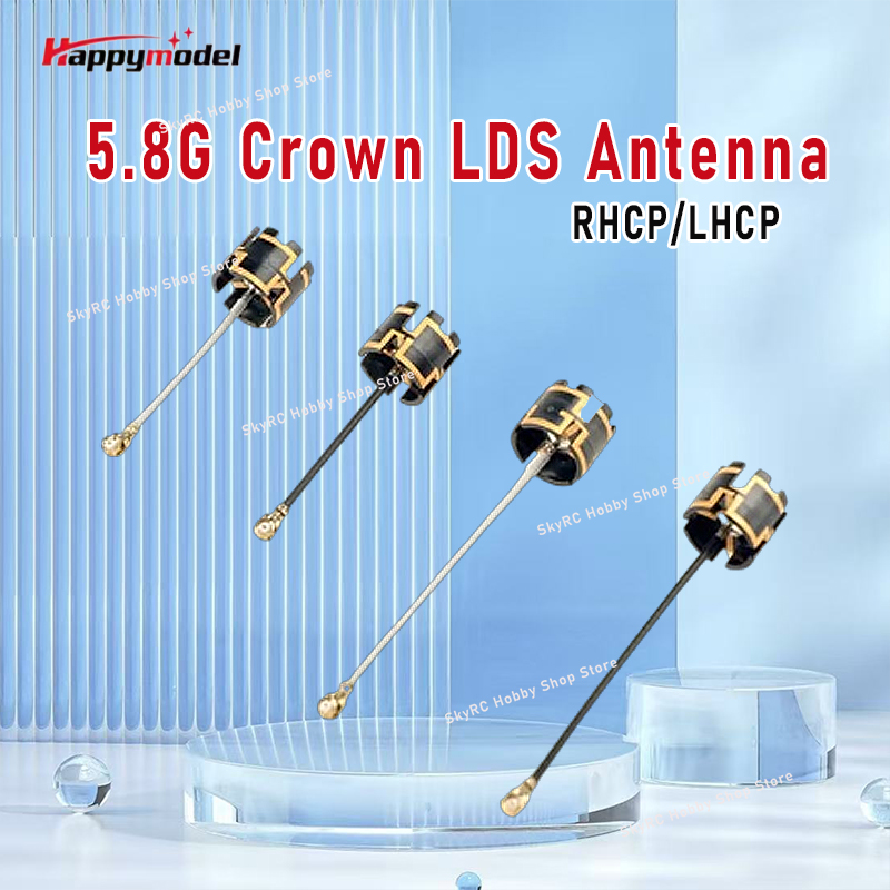 Drone Kit Long Range - Happymodel 5.8G Crown LDS Anten RHCP/LHCP
