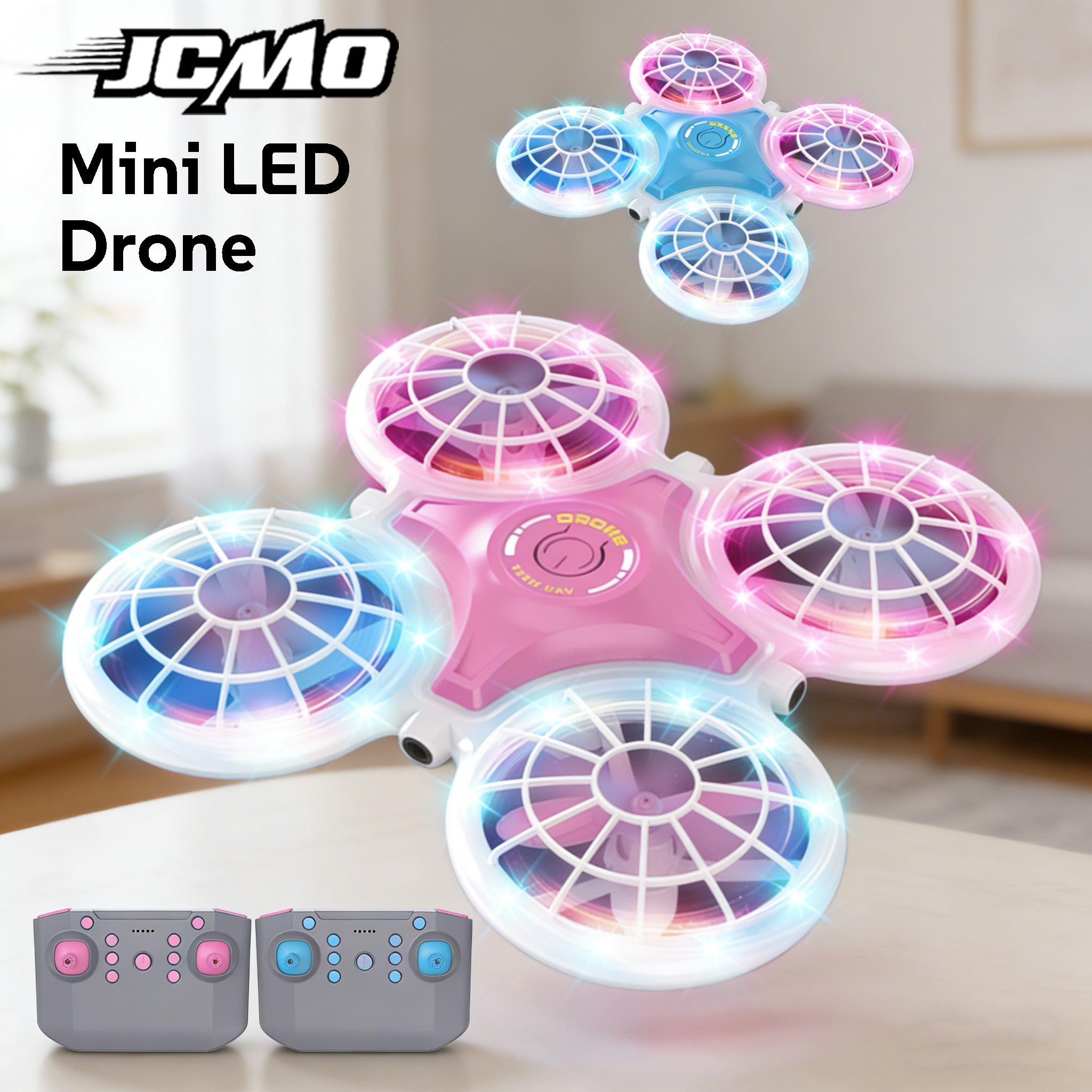 Drone Kit Tricopter - RC Mini Drone 4CH İndüksiyon Engellerden