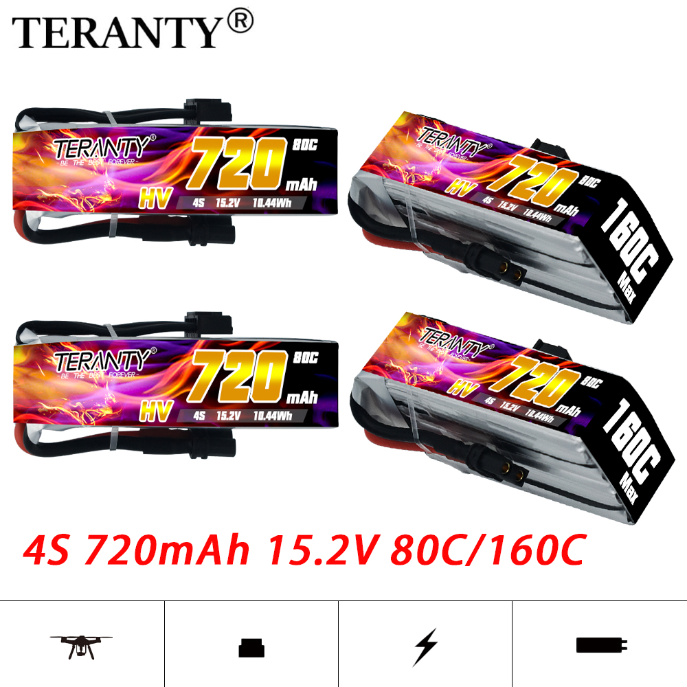 Drone Kit Racing - TERANTY 720mAh 4S 15.2V HV Lipo