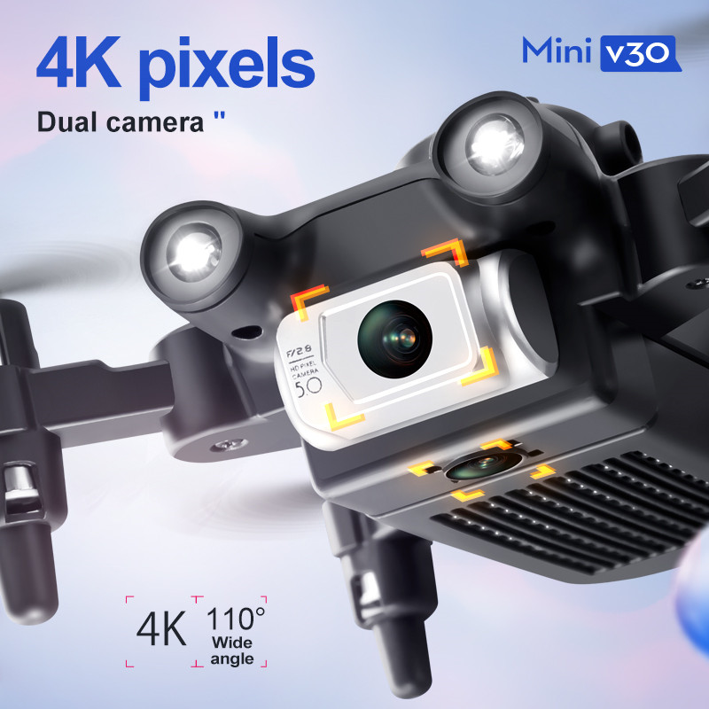 Mini V30 WiFi FPV Drone 4K HD  - Drone Kit Tricopter incelemesi ve fiyatı