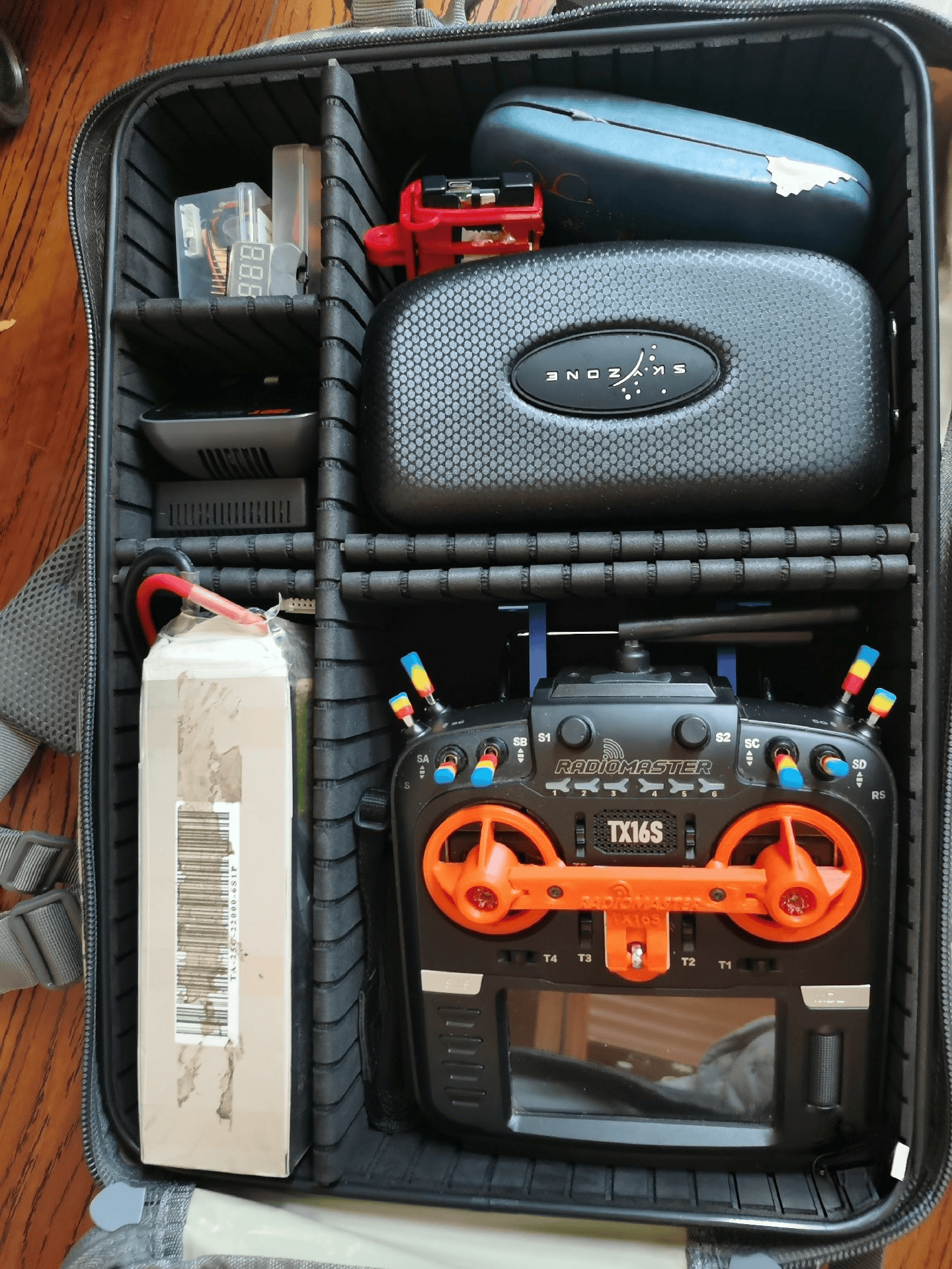 FPV Sırt Çantası Askeri Asma 4 - Drone Kit Octocopter incelemesi ve fiyatı