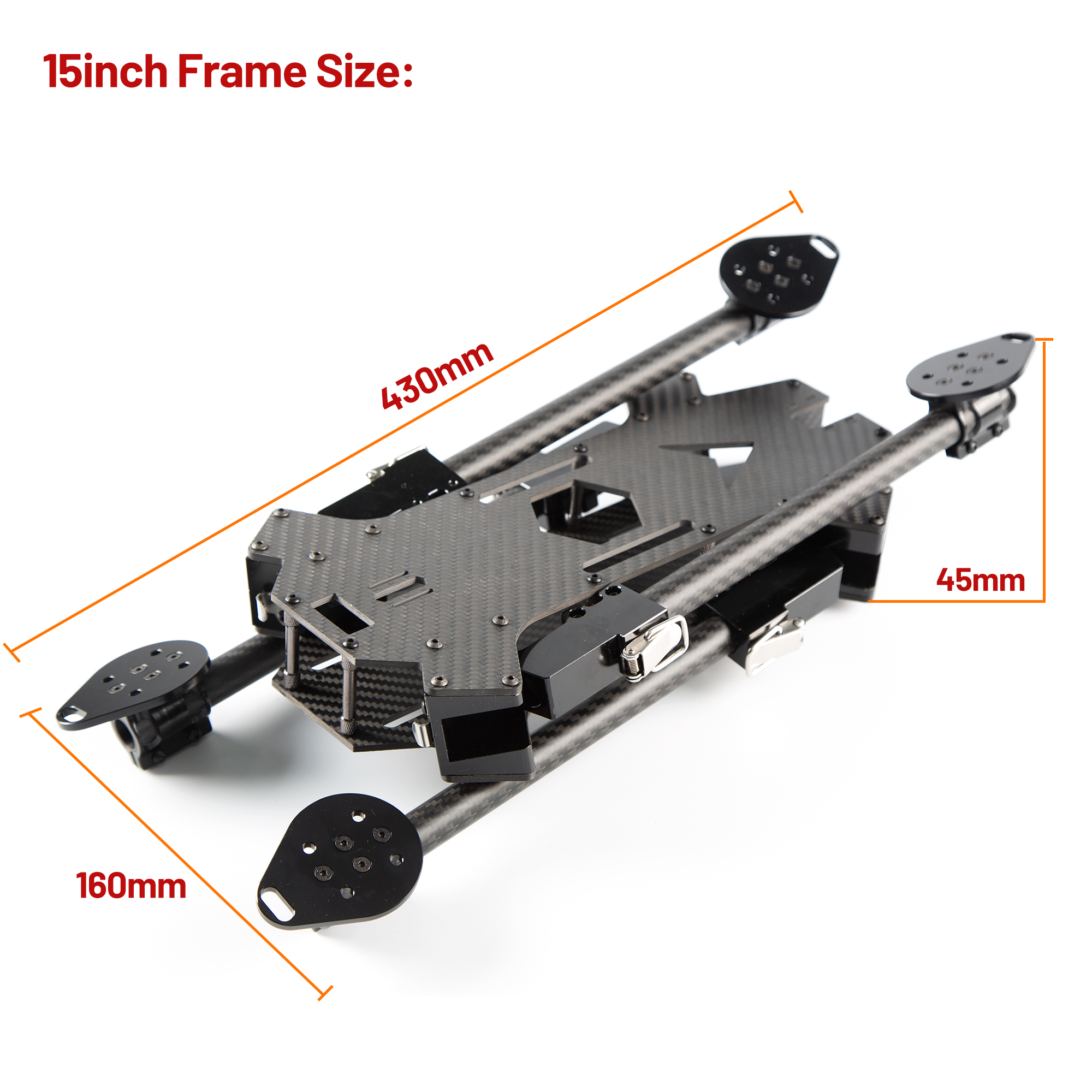 15 inç / 17 inç FPV Karbon Fib - Drone Kit Long Range incelemesi ve fiyatı