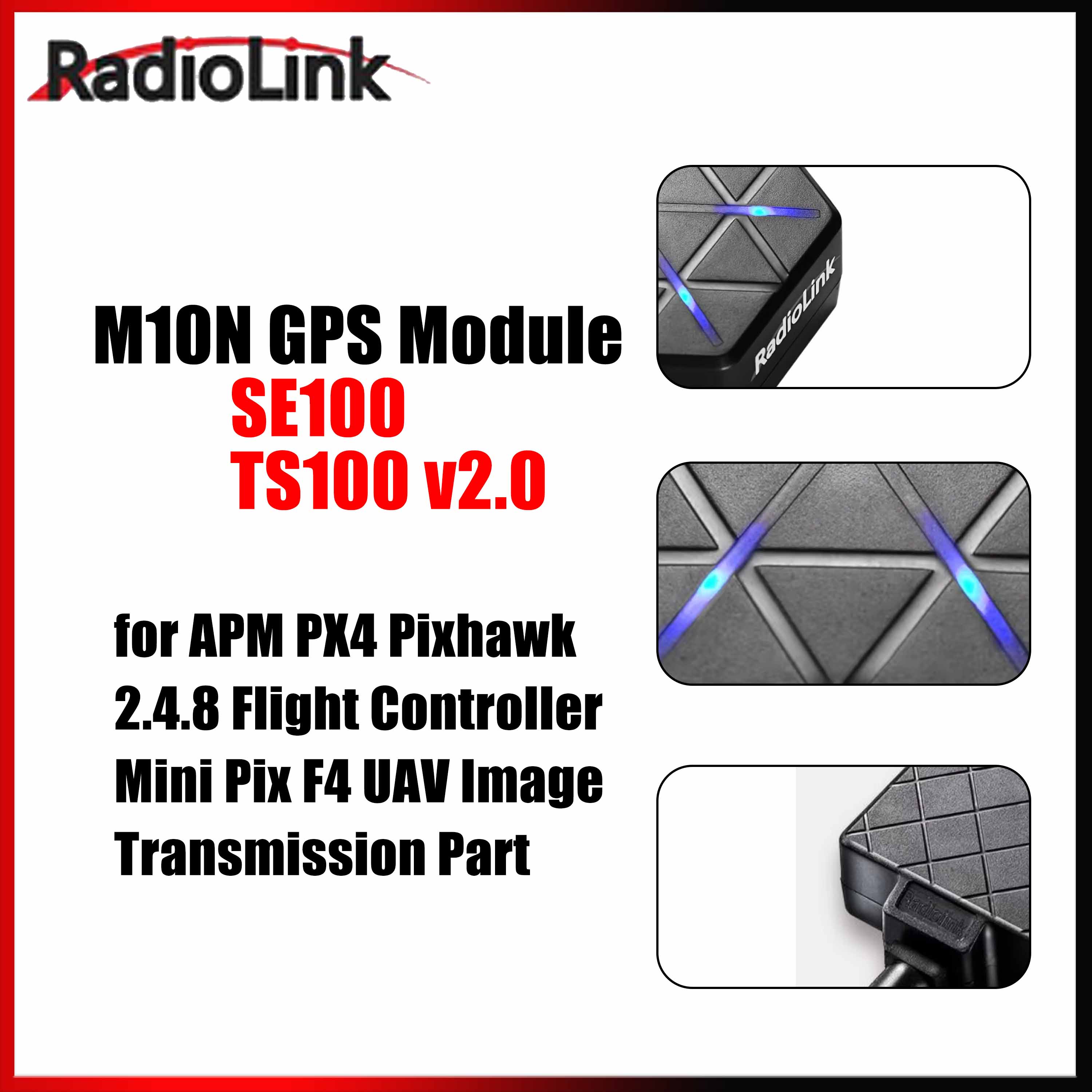 RadioLink SE100 TS100 v2.0 M10 - Drone Kit Hexacopter incelemesi ve fiyatı