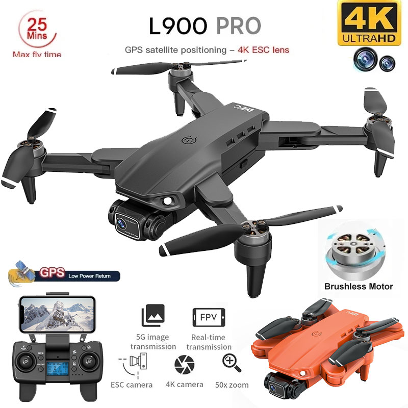 L900 Pro GPS Drone 4K profesyo - Drone Kit Professional incelemesi ve fiyatı