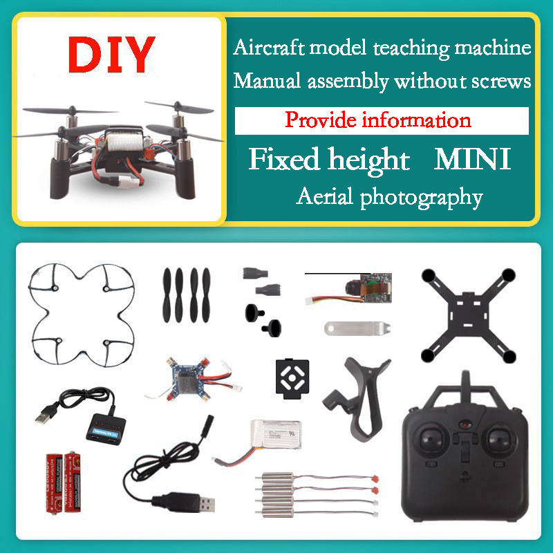 Yeni montaj DIY dört eksenli u - Drone Kit Build Yourself incelemesi ve fiyatı