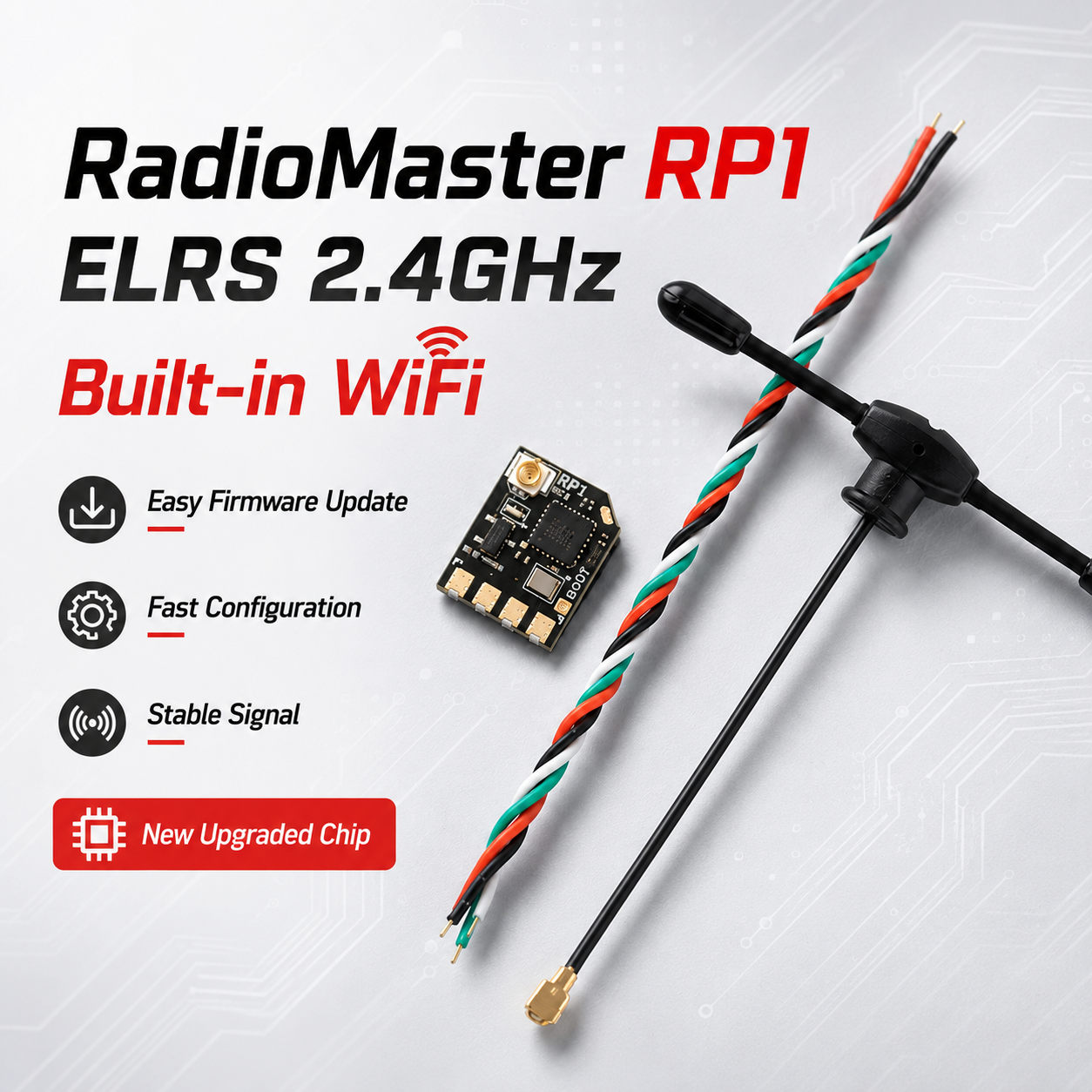 RadioMaster RP1 V2, 2.4GHz Exp - Drone Kit Long Range incelemesi ve fiyatı