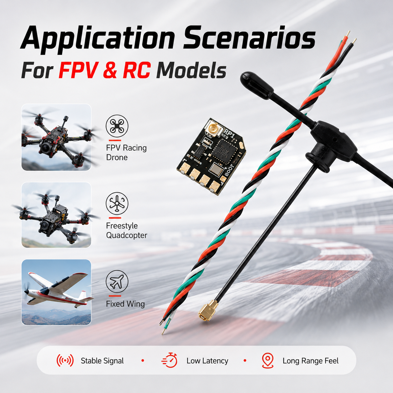 RadioMaster RP1 V2, 2.4GHz Exp - Drone Kit Long Range incelemesi ve fiyatı