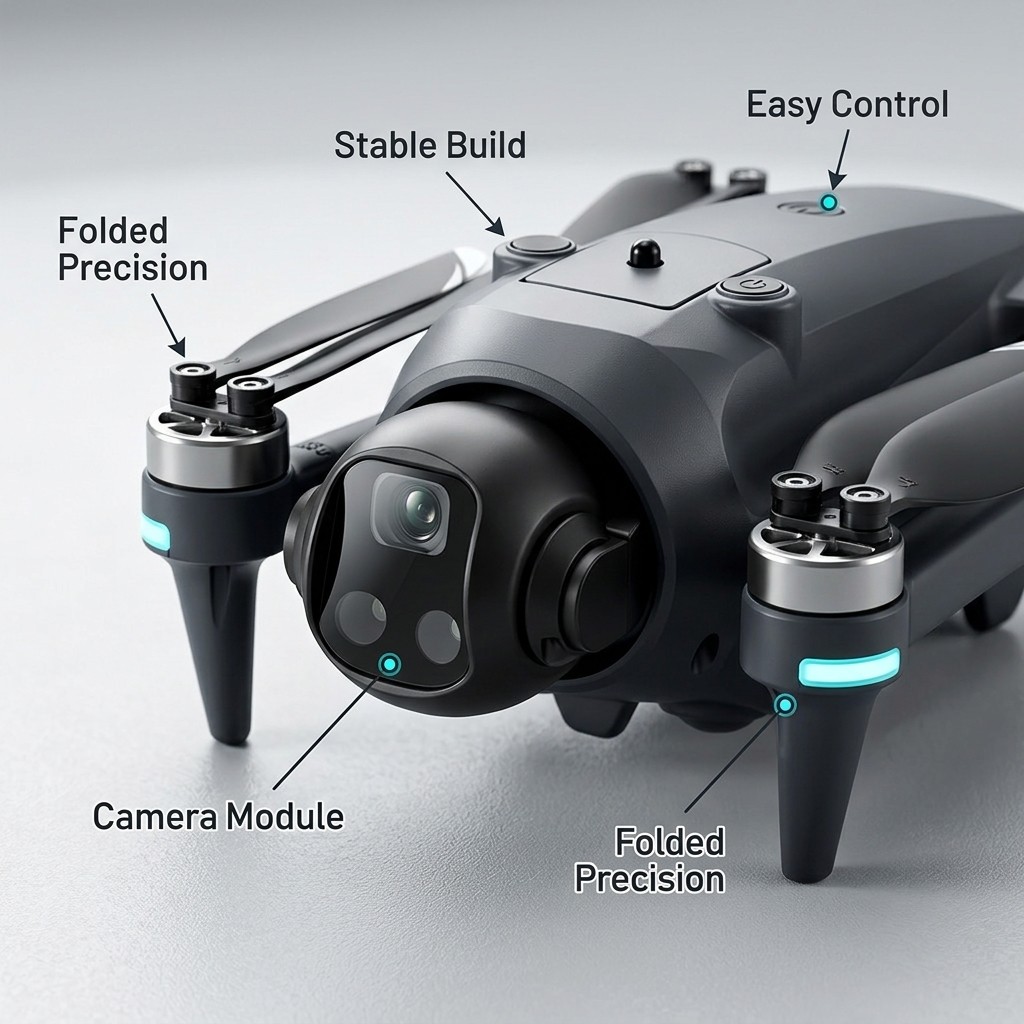 Potensic Drone GPS Otomatik Dö - Drone Kit With Camera incelemesi ve fiyatı