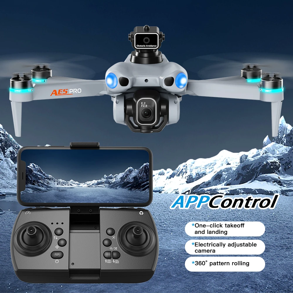 AE5 Pro Drone 8K HD 4.5 inç Ek - Drone Kit Tricopter incelemesi ve fiyatı