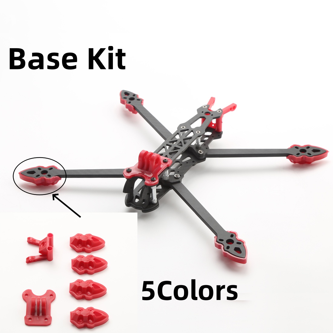 Mark4 5 inç / 7 inç FPV Çerçev - Drone Kit Octocopter incelemesi ve fiyatı