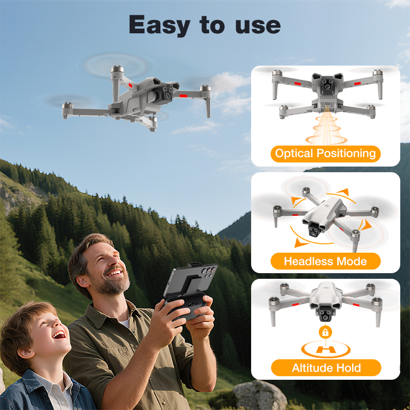 YENİ Sıcak L017 Pro Drone Fırç - Drone Kit Professional incelemesi ve fiyatı