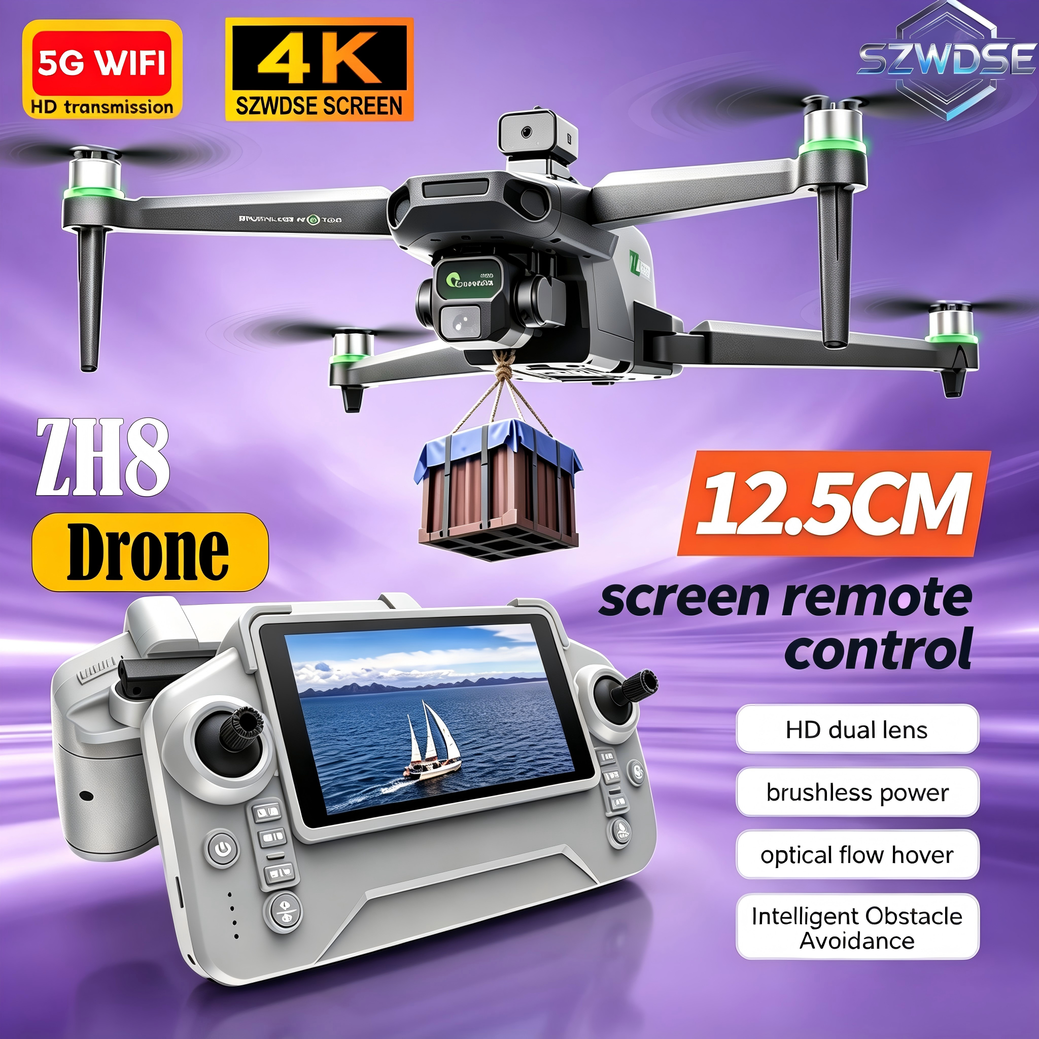 2026 Yeni ZH8 Drone 4K Kamera  - Drone Kit With Camera incelemesi ve fiyatı
