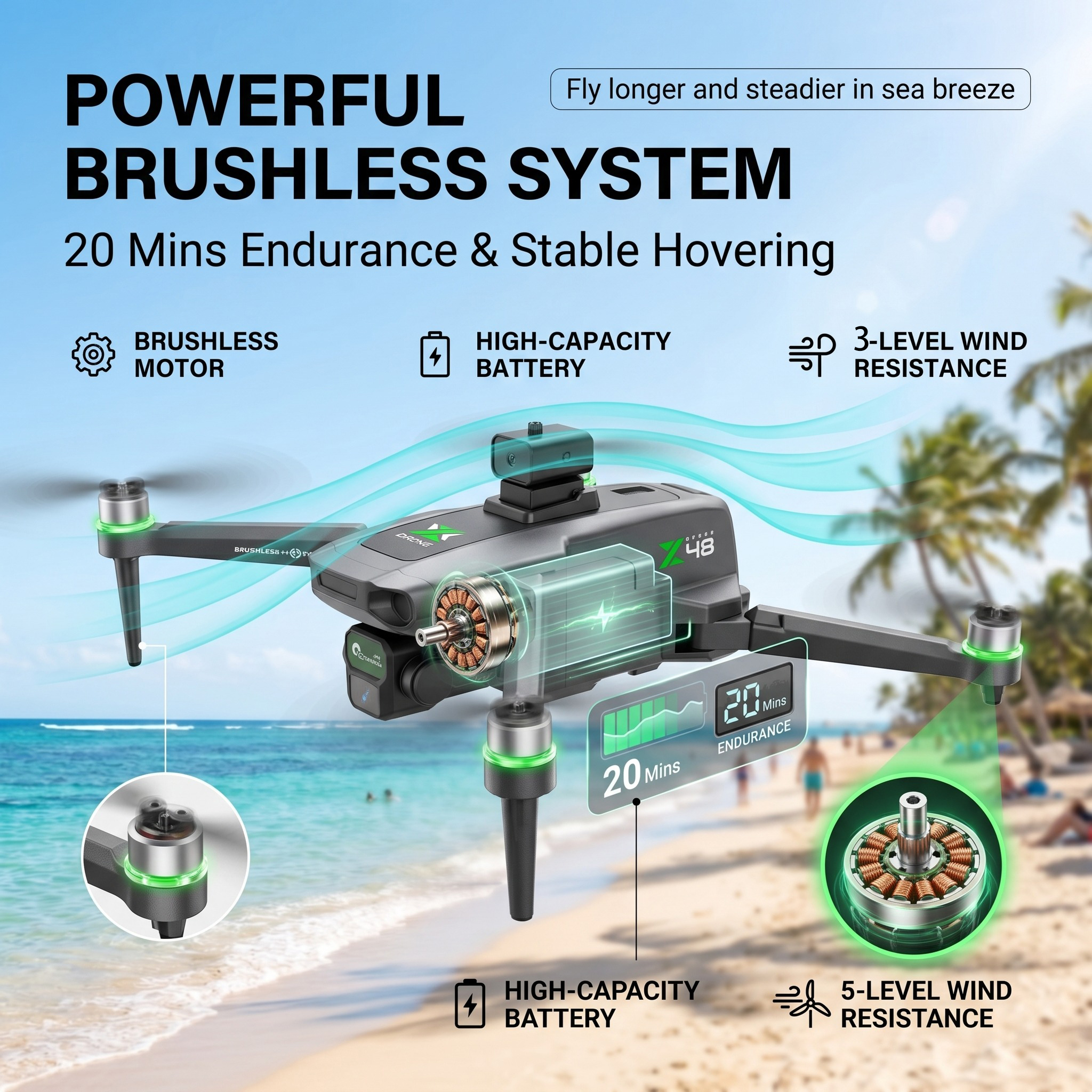 2026 Yeni ZH8 Drone 4K Kamera  - Drone Kit With Camera incelemesi ve fiyatı