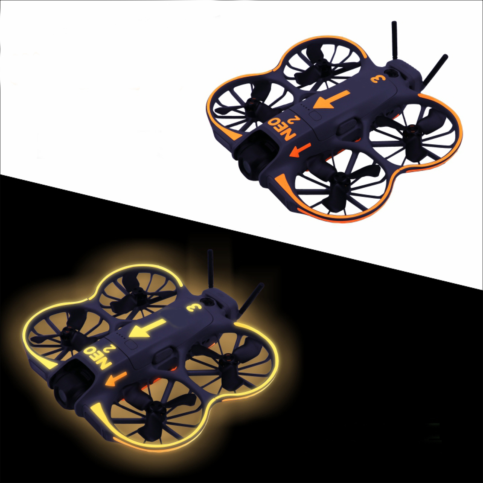 DJI NEO2 için Parlayan Dekorat - Drone Kit Waterproof incelemesi ve fiyatı